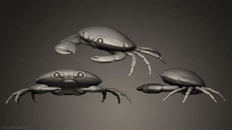 Crab Stl Cnc Model .